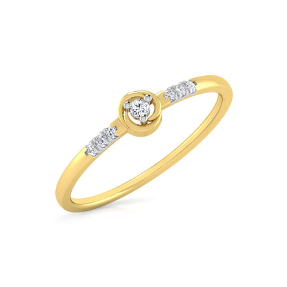 Orchid 14Kt Diamond Ring