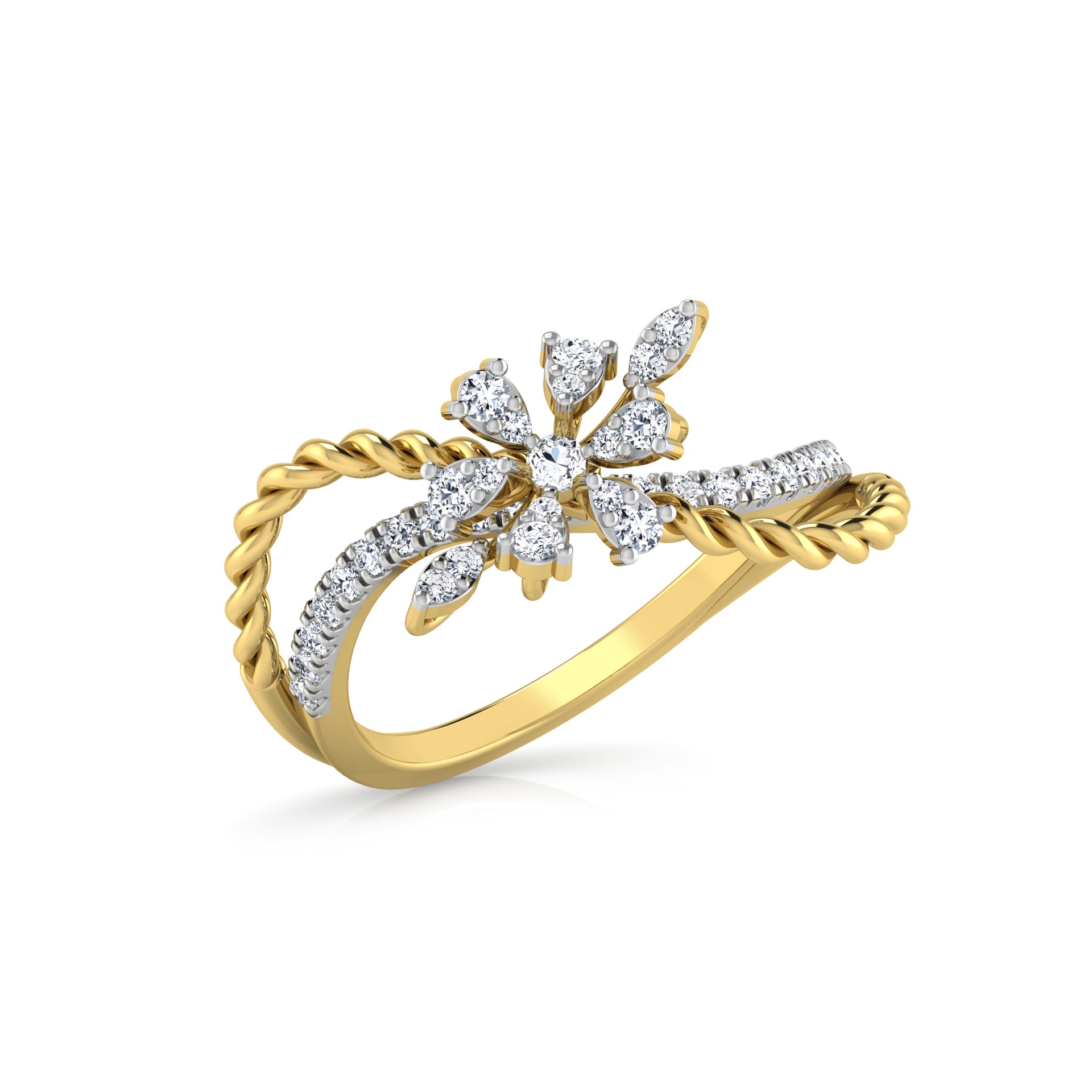 Ember Enchantment Eternal 14Kt Diamond Ring