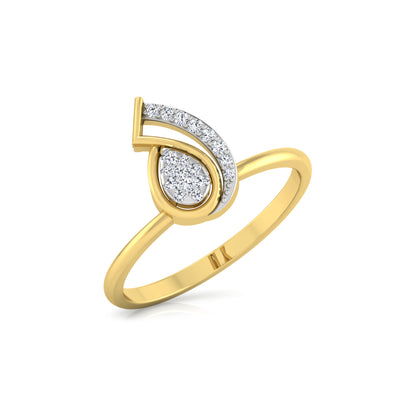 Aurora Azura Attraction 14Kt Diamond Ring