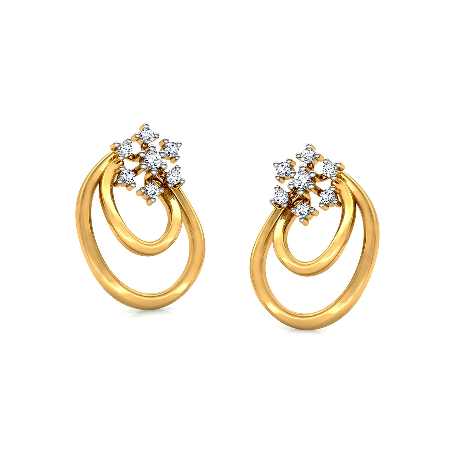 Oceanic Earrings 18K