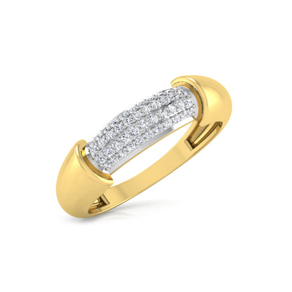 Elysian Echo Eternity 18Kt Diamond Ring