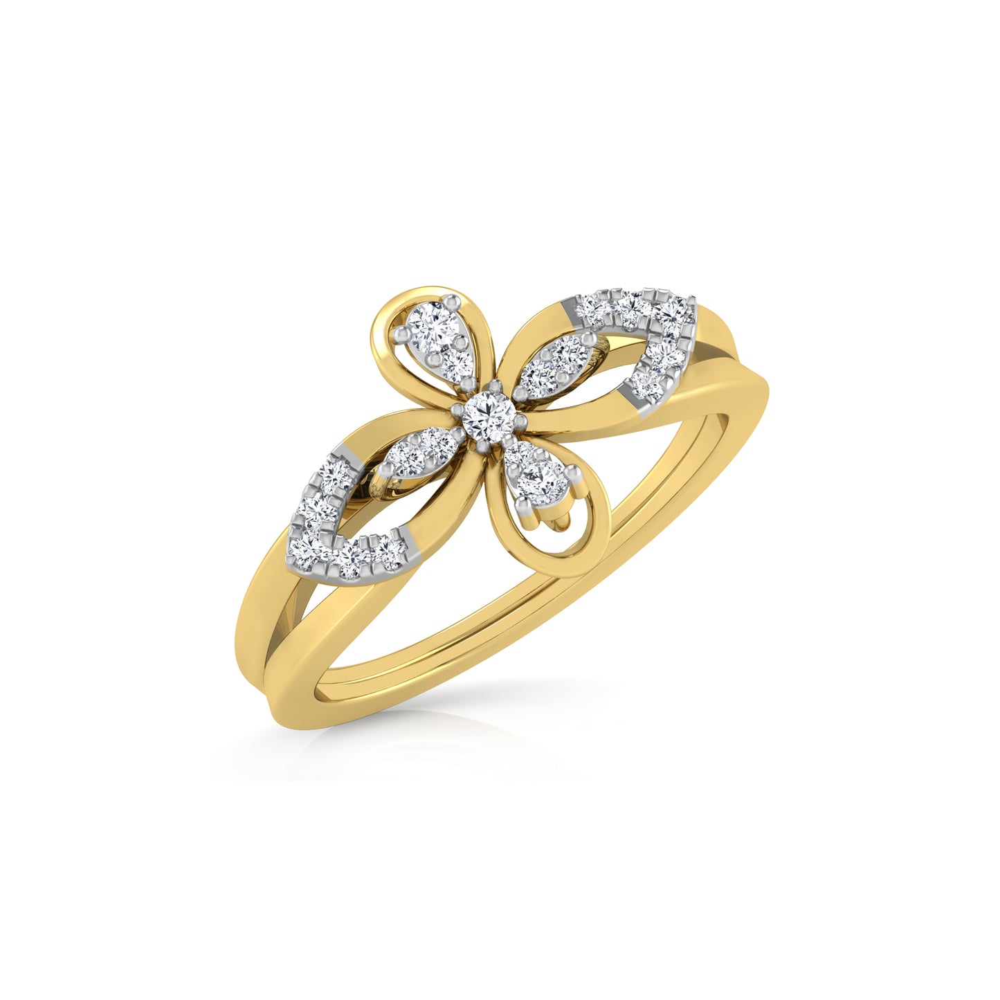 Enchanted Enigma Elegance 18Kt Diamond Ring