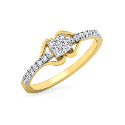 Whispering Wonders 14Kt Diamond Ring