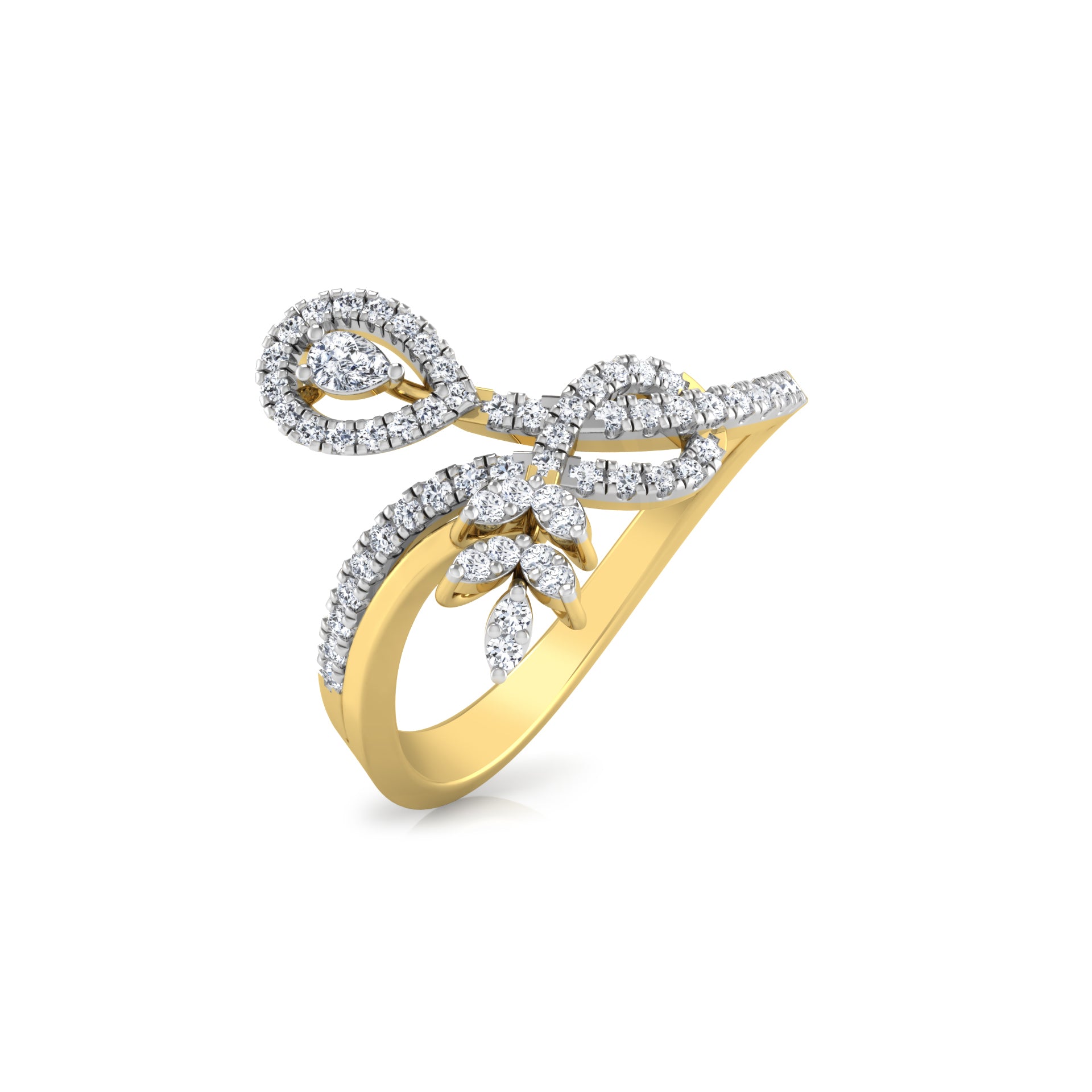 Diamond Dewdrop Dreams Ring