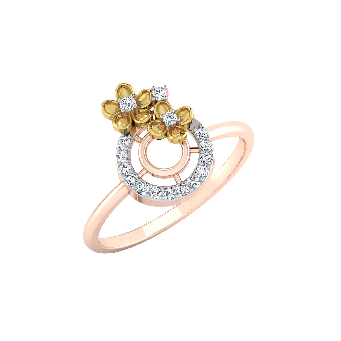 Mystic Moonlight Muse 14Kt Diamond Ring
