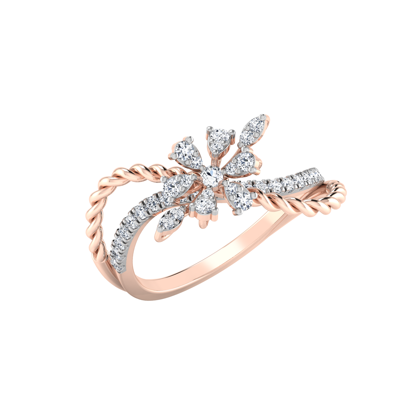Ember Enchantment Eternal 14Kt Diamond Ring