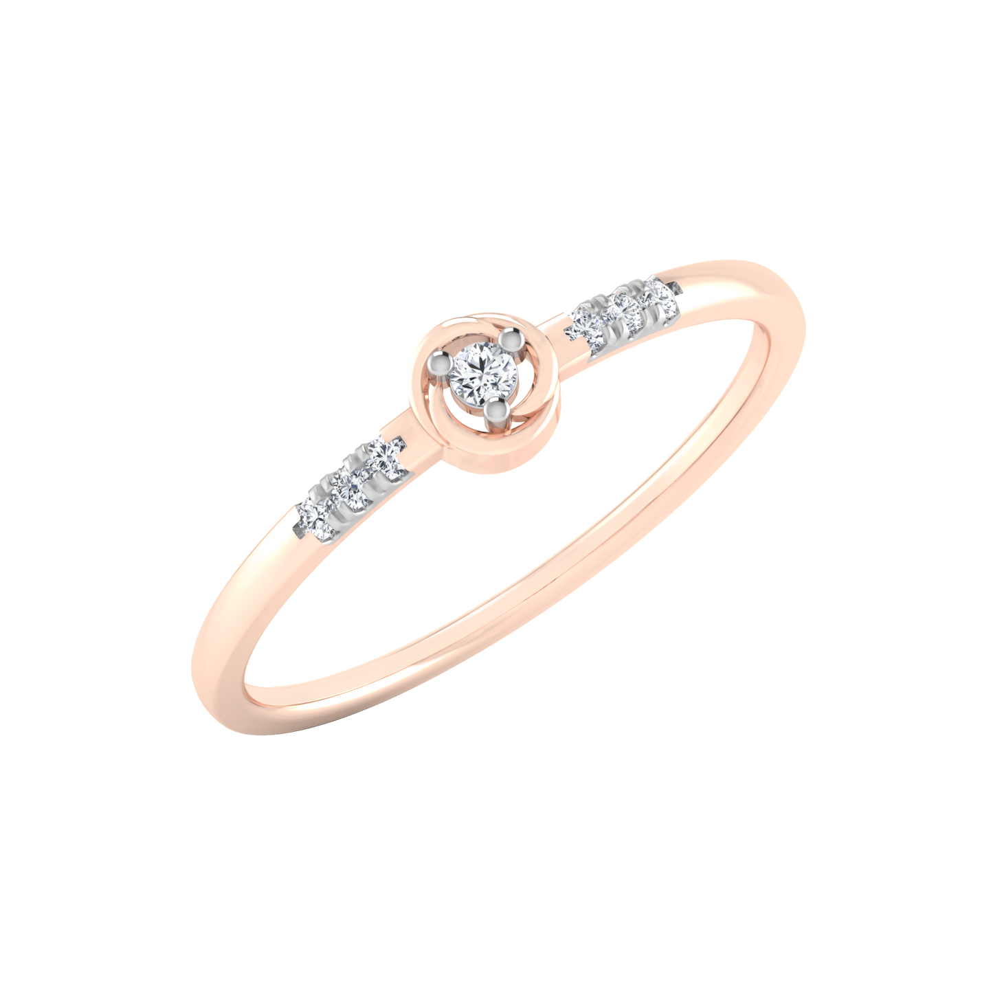 Orchid 14Kt Diamond Ring