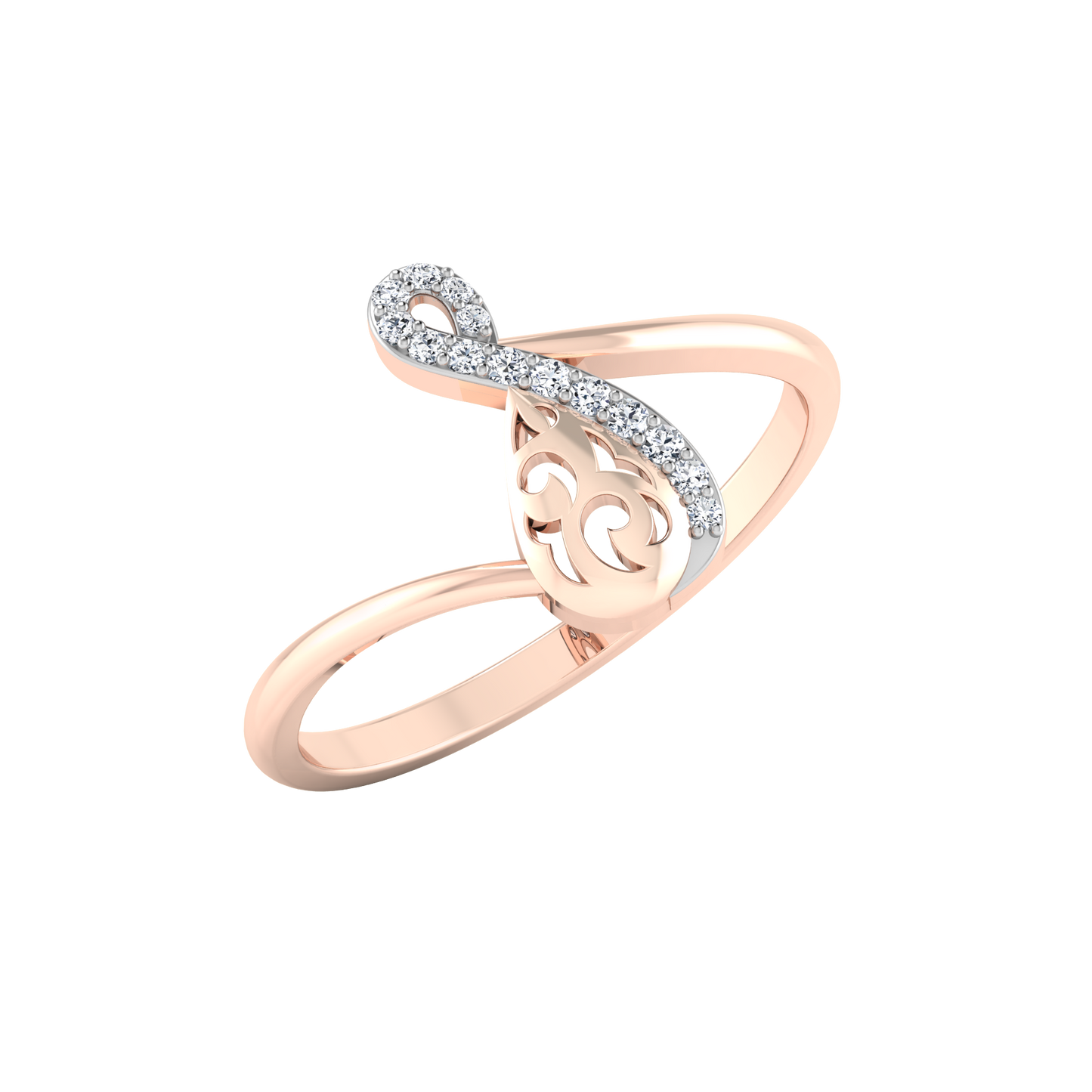 Prism Panorama 14Kt Diamond Ring