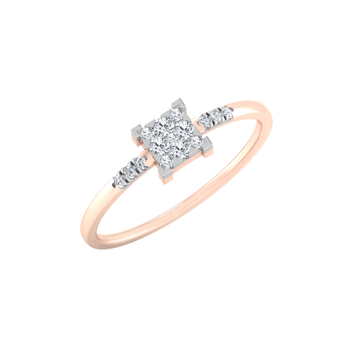 Mirage 14Kt Diamond Ring For Women