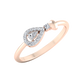 Blushing Blush Bouquet 14Kt Diamond Ring