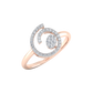 Whispering Whirlwind 14Kt Diamond Ring