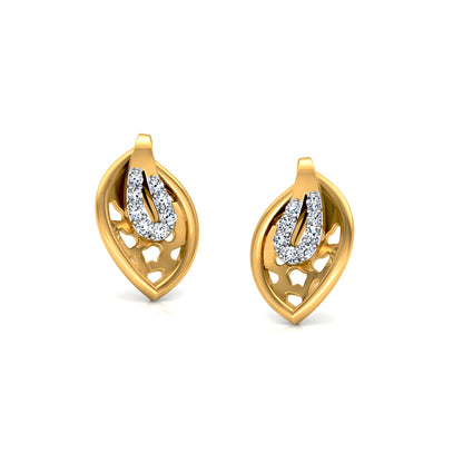 Whispering Willowbreeze Earrings 18K