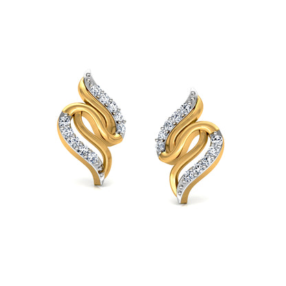 Golden Gaze Earrings 18K