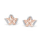 Shimmering Diamond Earrings