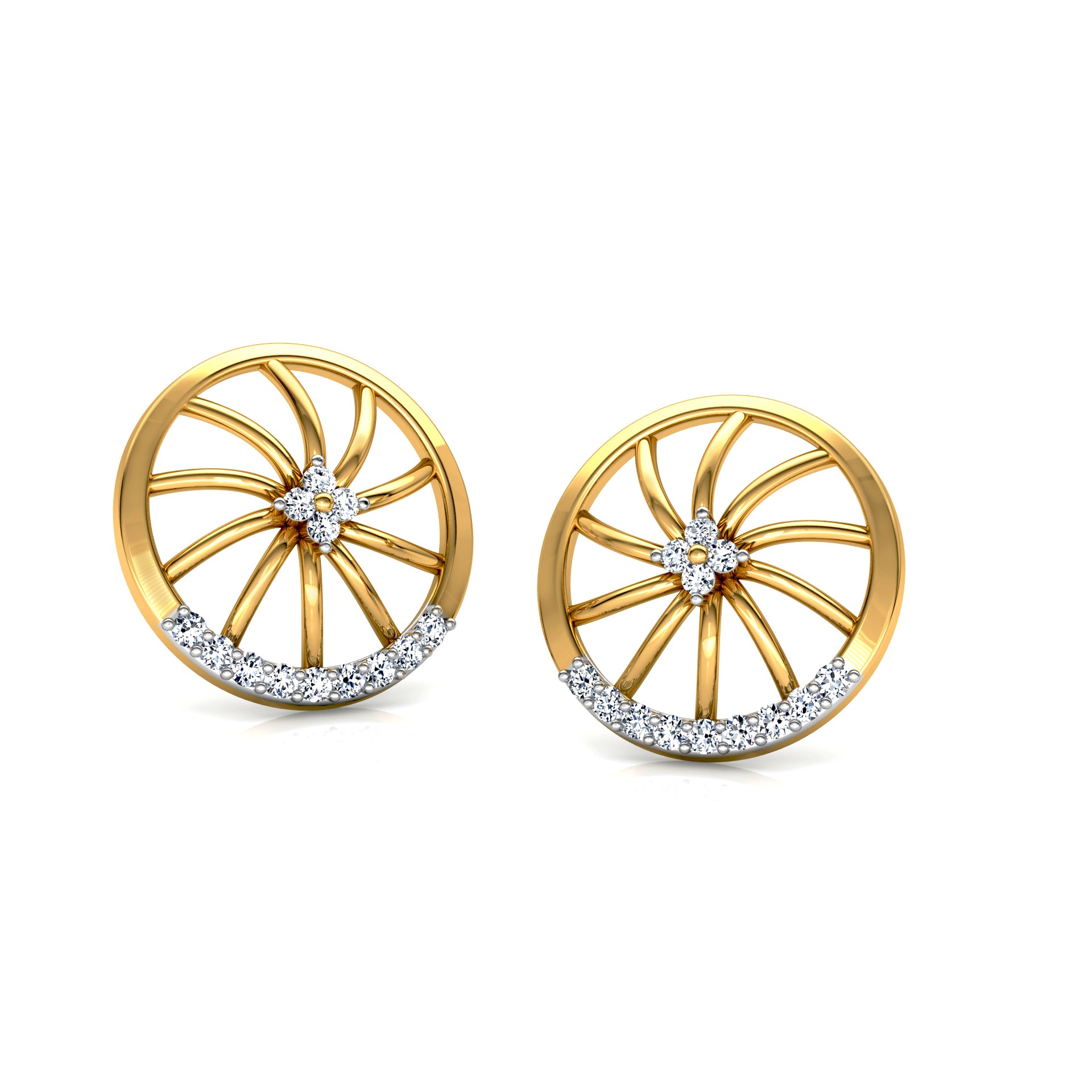 Regal Reflection Earrings