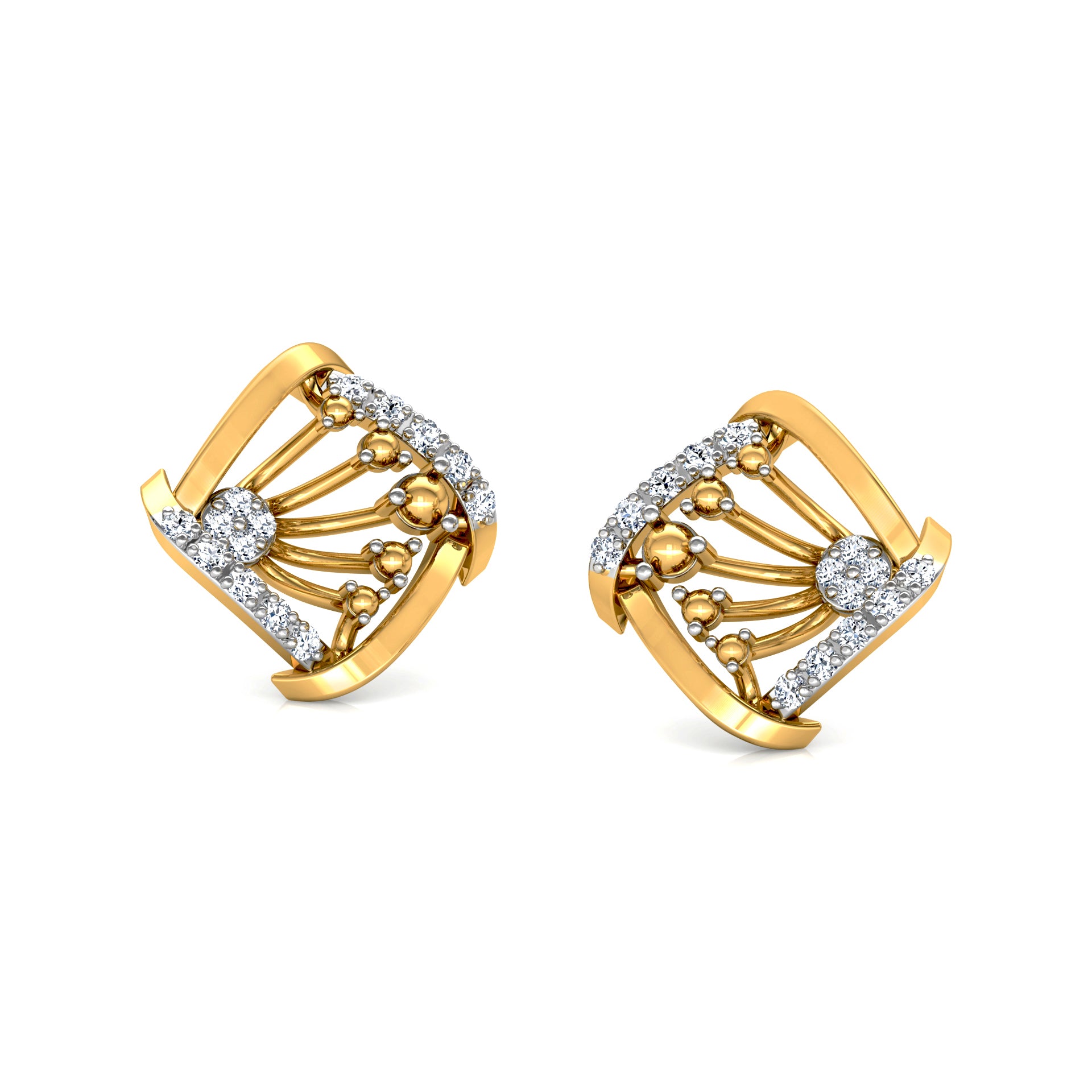 Diamond Dewdrop Earrings