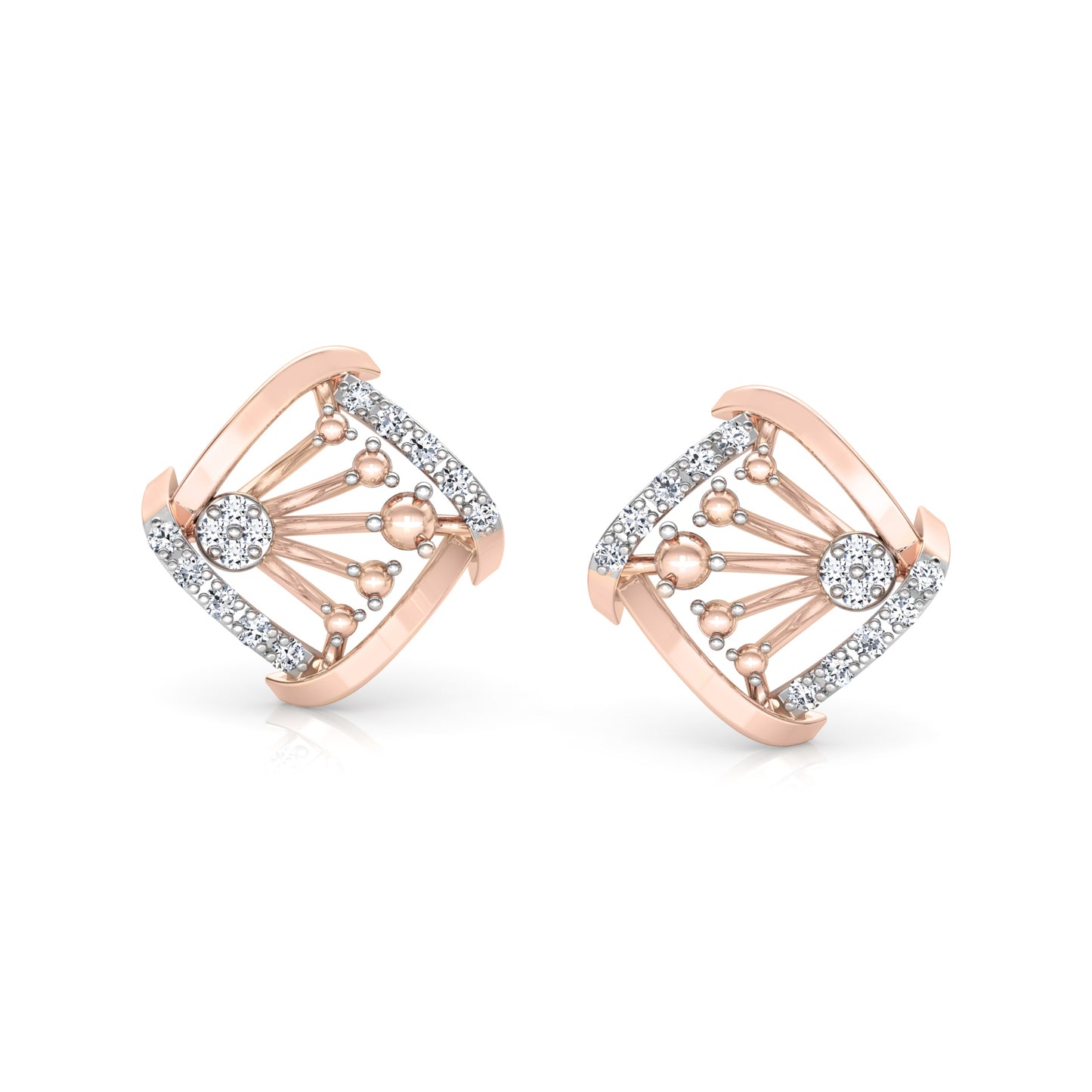 Diamond Dewdrop Earrings 18K