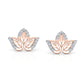Shimmering Diamond Earrings