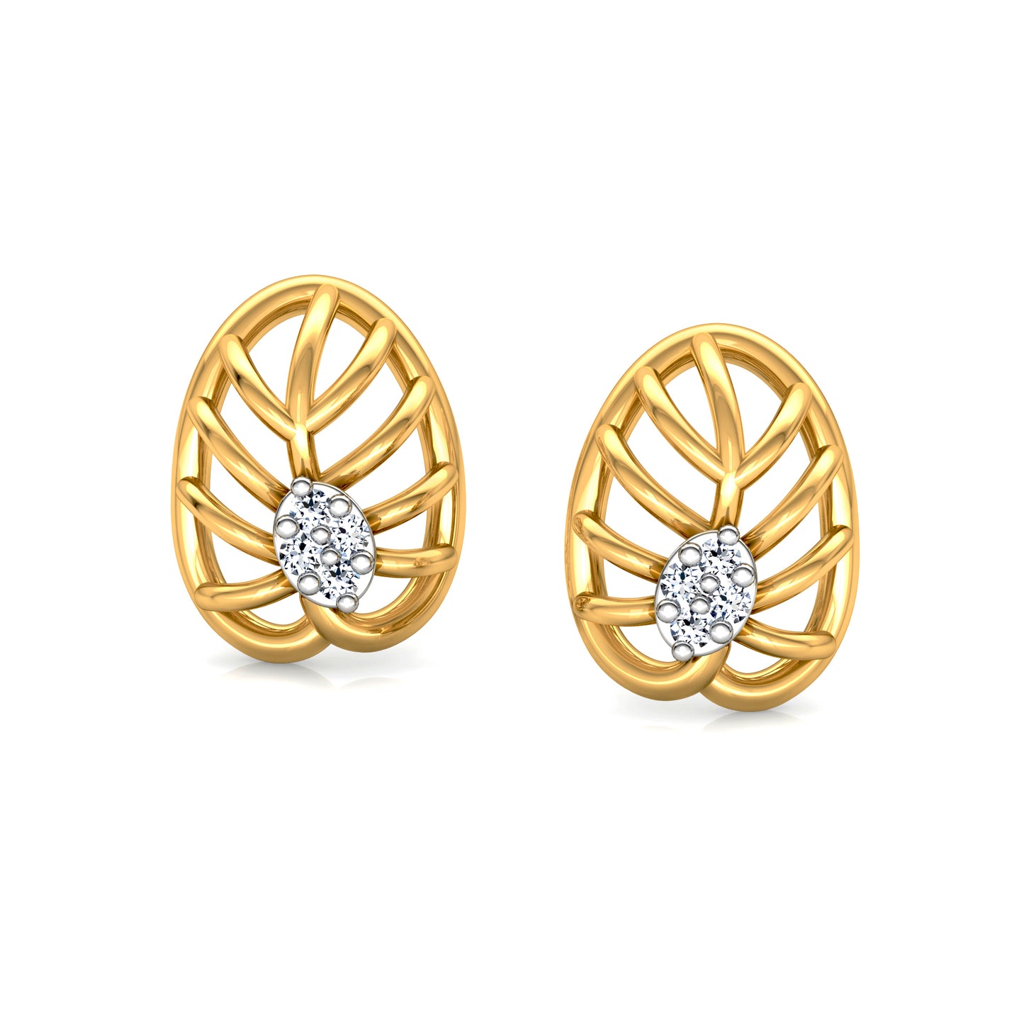 Blushing Breeze Earrings 18K