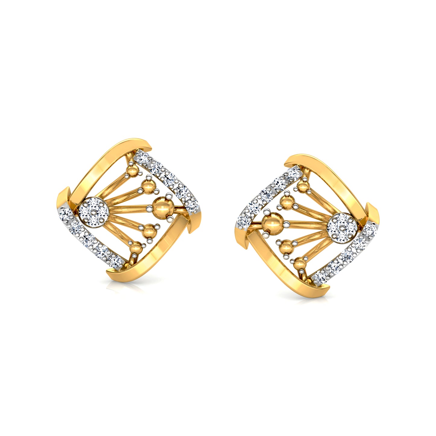 Diamond Dewdrop Earrings