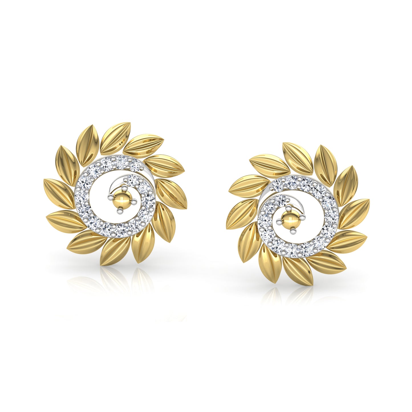 Tranquil Tundra Earrings 18K