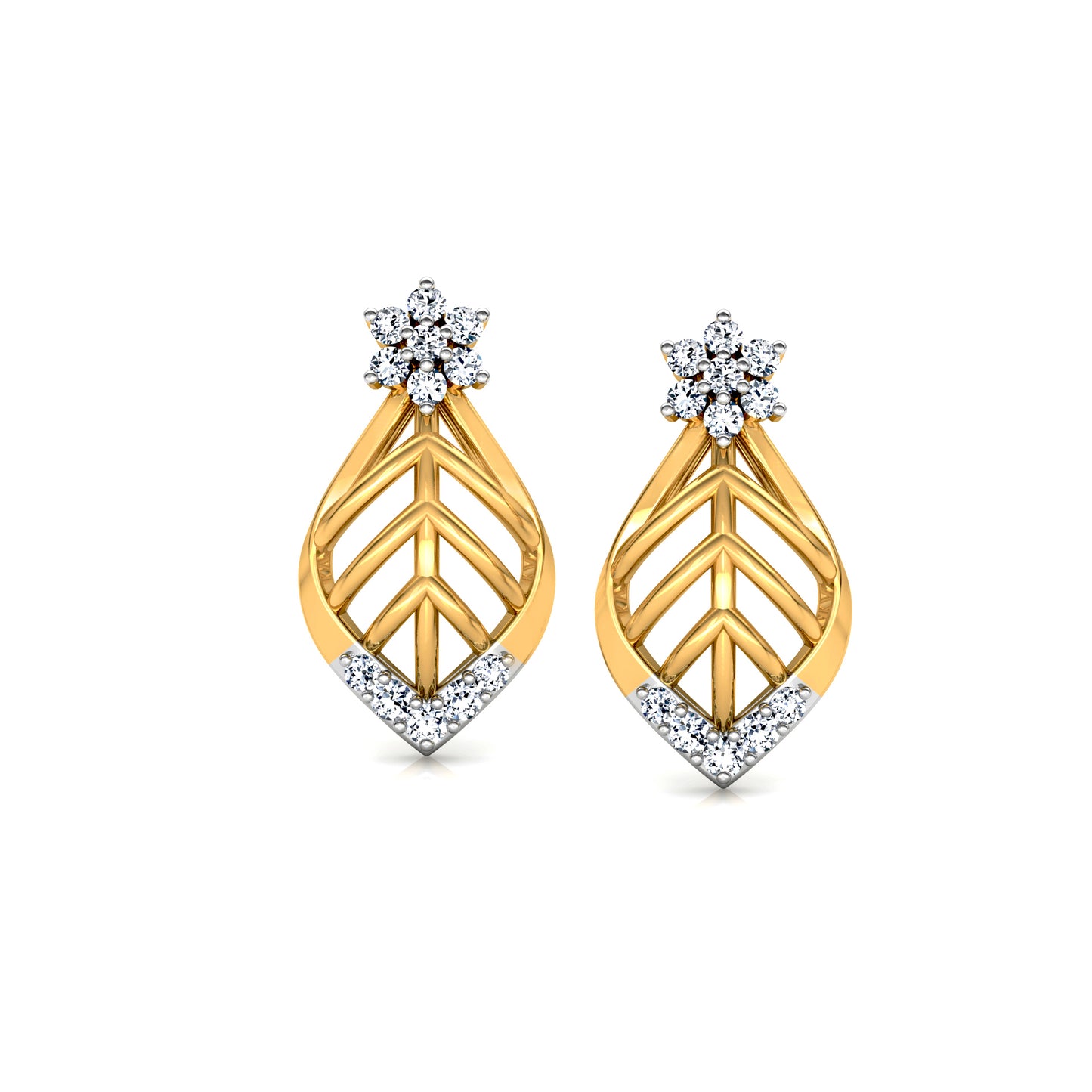 Solar Serenity Earrings 18K