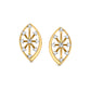 Mystical Marquise Earrings 18K