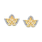 Shimmering Diamond Earrings 18K