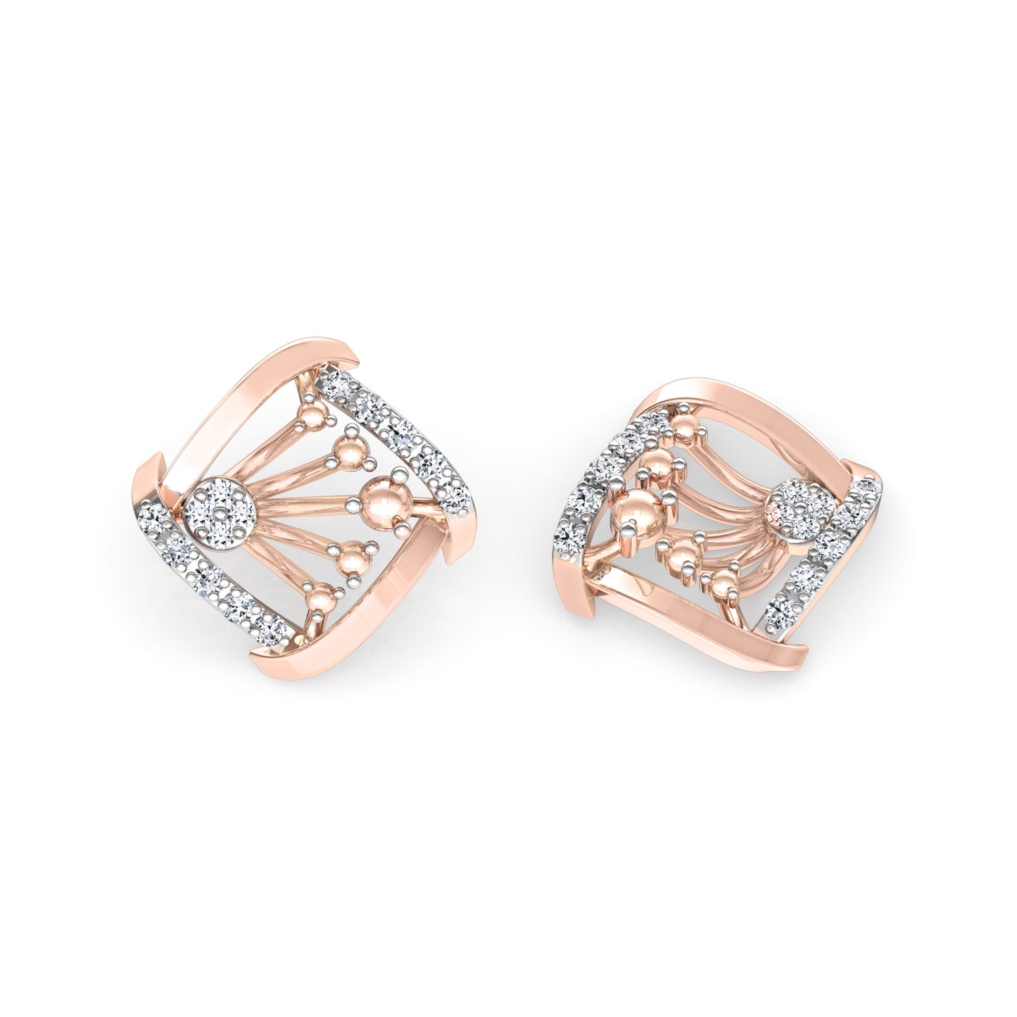 Diamond Dewdrop Earrings