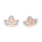 Shimmering Diamond Earrings