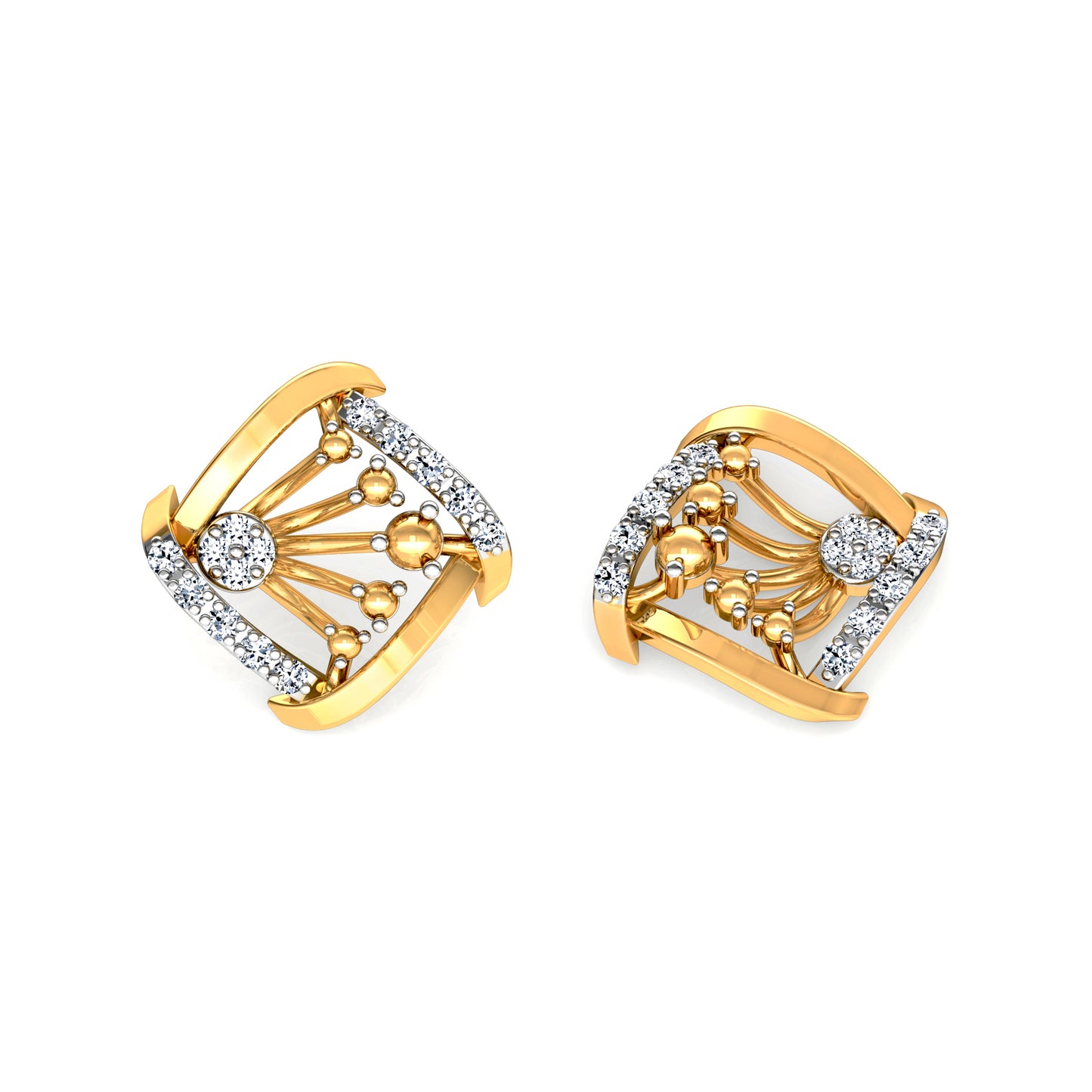 Diamond Dewdrop Earrings