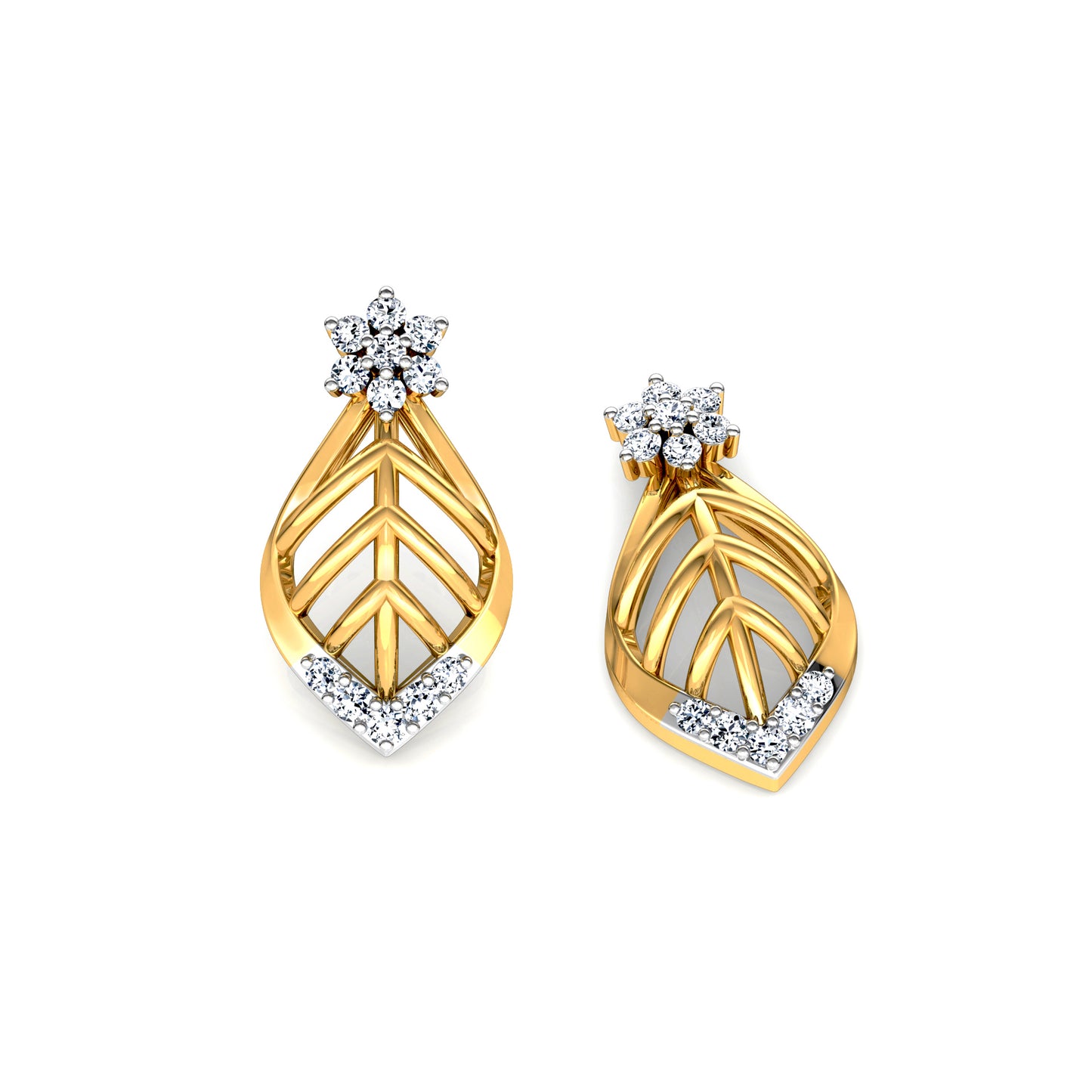 Solar Serenity Earrings 18K