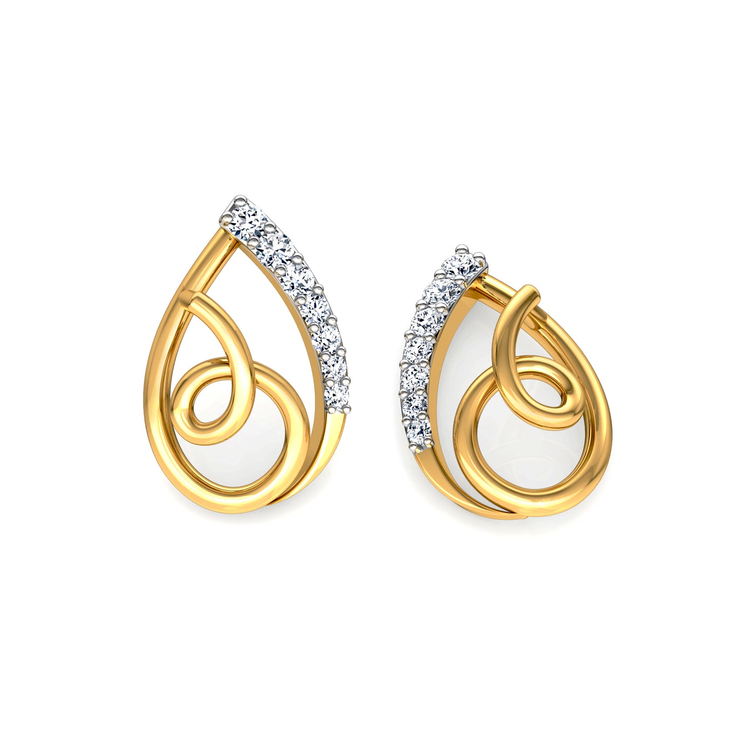 Panache Earrings 18K