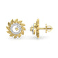 Tranquil Tundra Earrings 18K