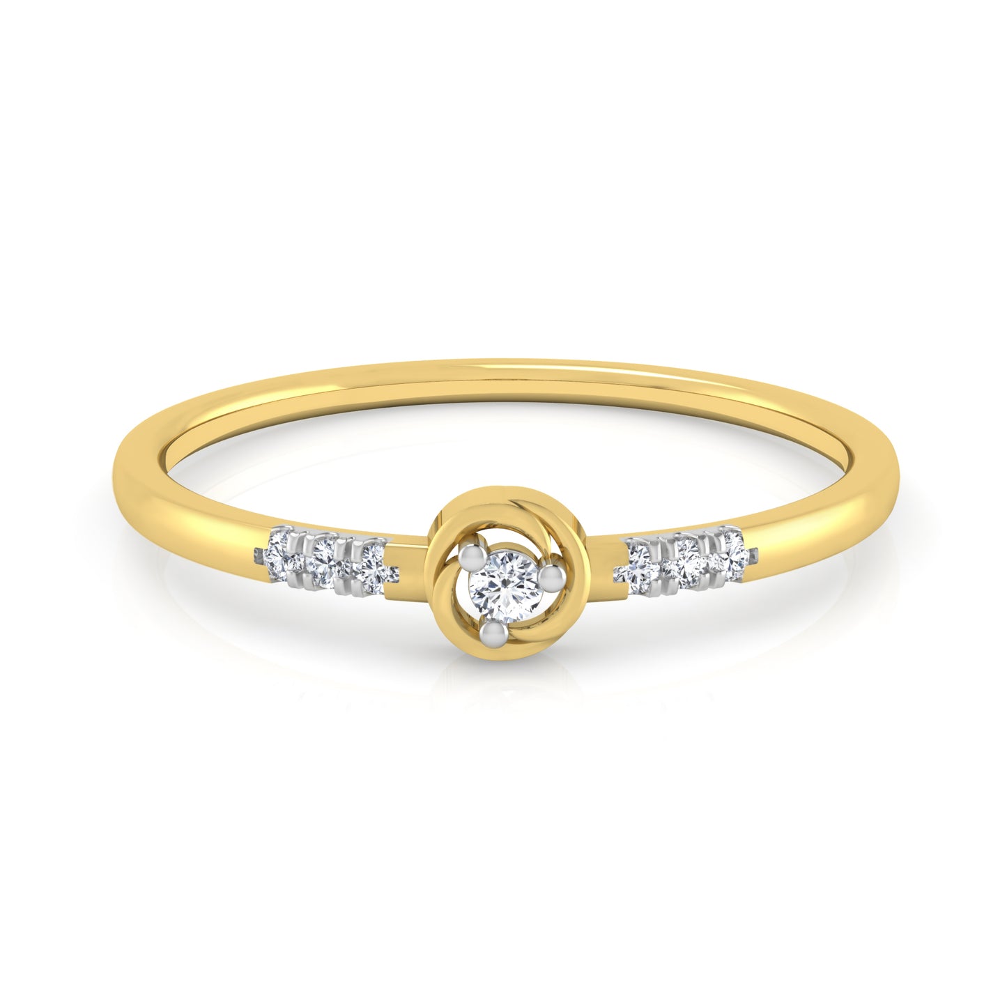 Orchid 14Kt Diamond Ring