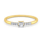 Harmonic 14Kt Diamond Ring