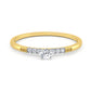 Crest 14Kt Diamond Ring