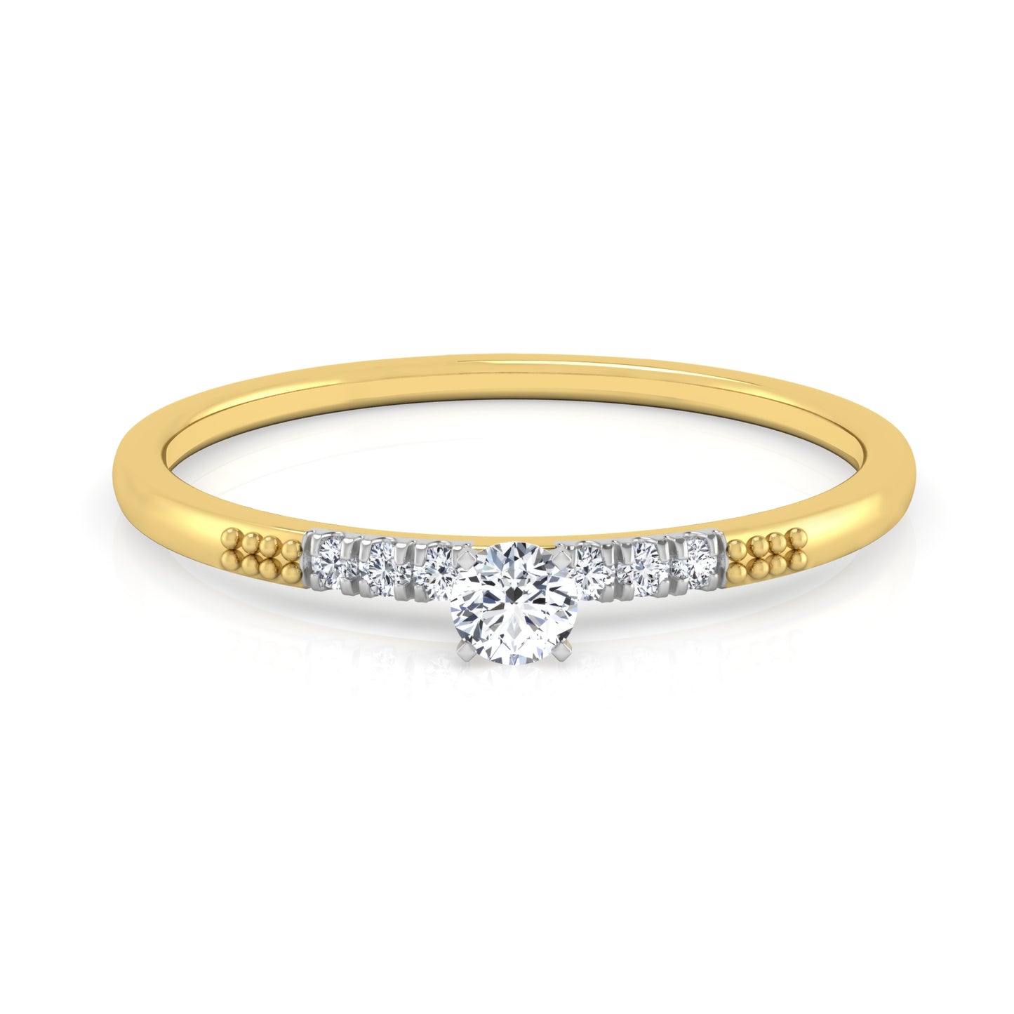 Crest 14Kt Diamond Ring