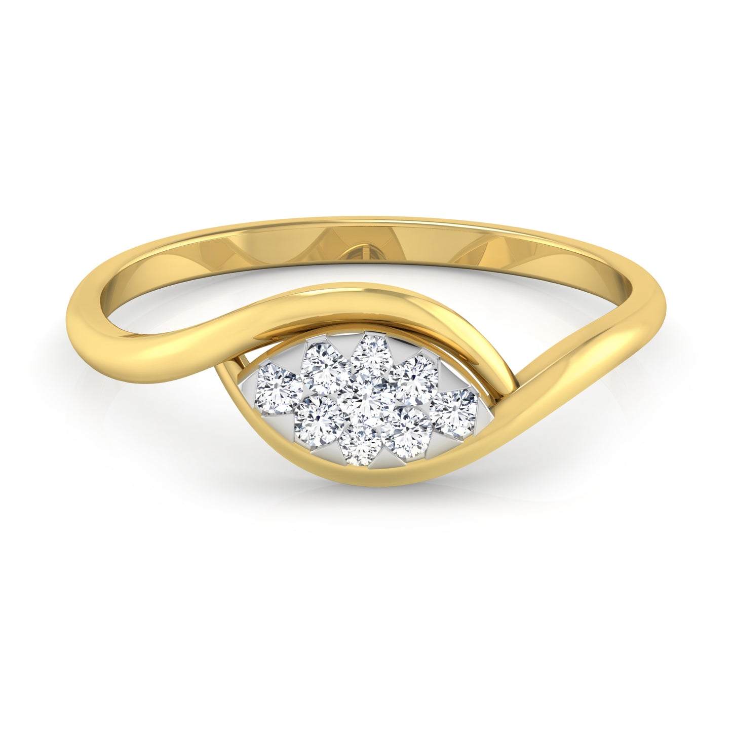 Celestial Serenity Splendor 18Kt Diamond Ring
