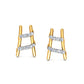 Regal Rosewood Radiance Earrings 18K