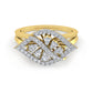 Regal Ruby Radiance 14Kt Diamond Ring