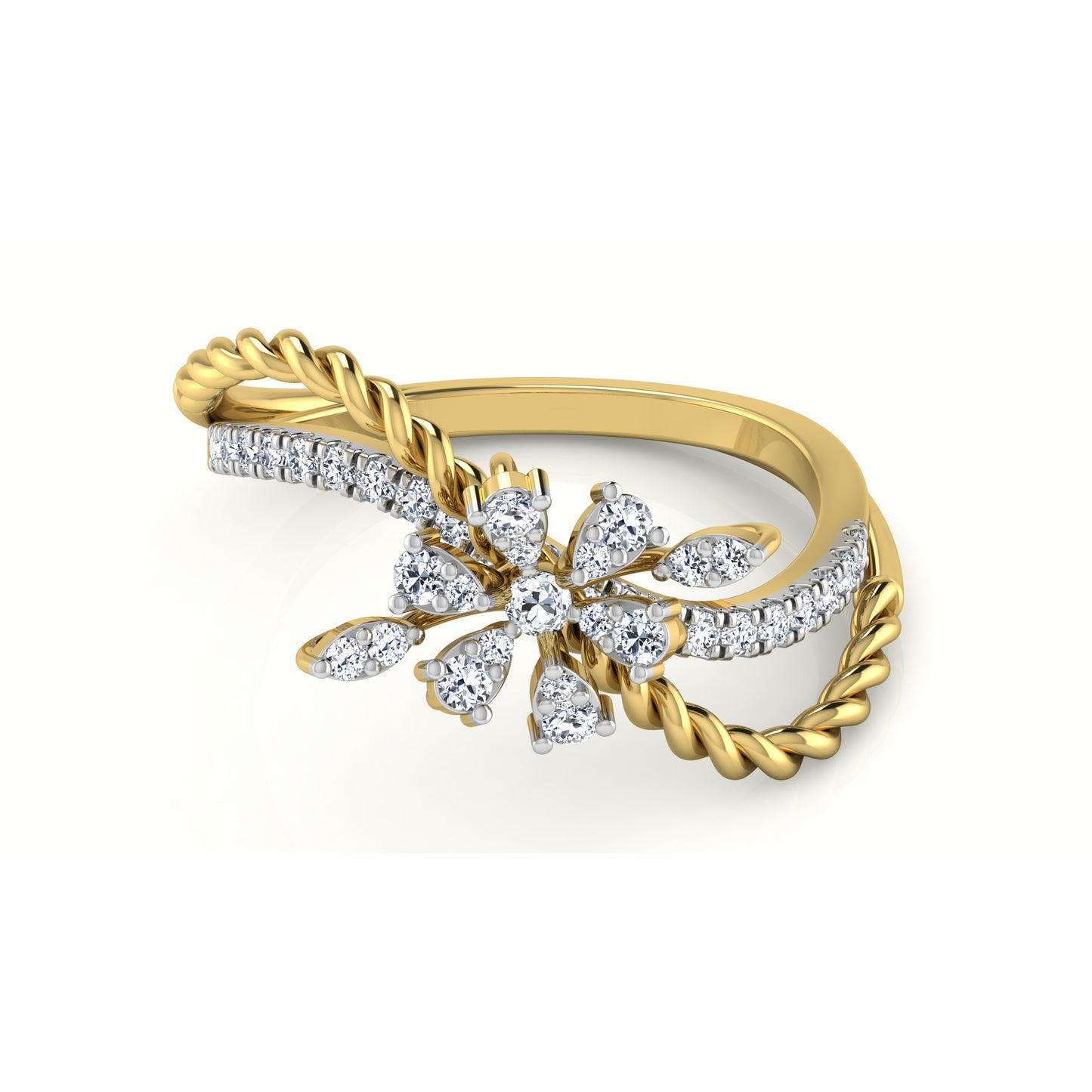 Ember Enchantment Eternal 14Kt Diamond Ring