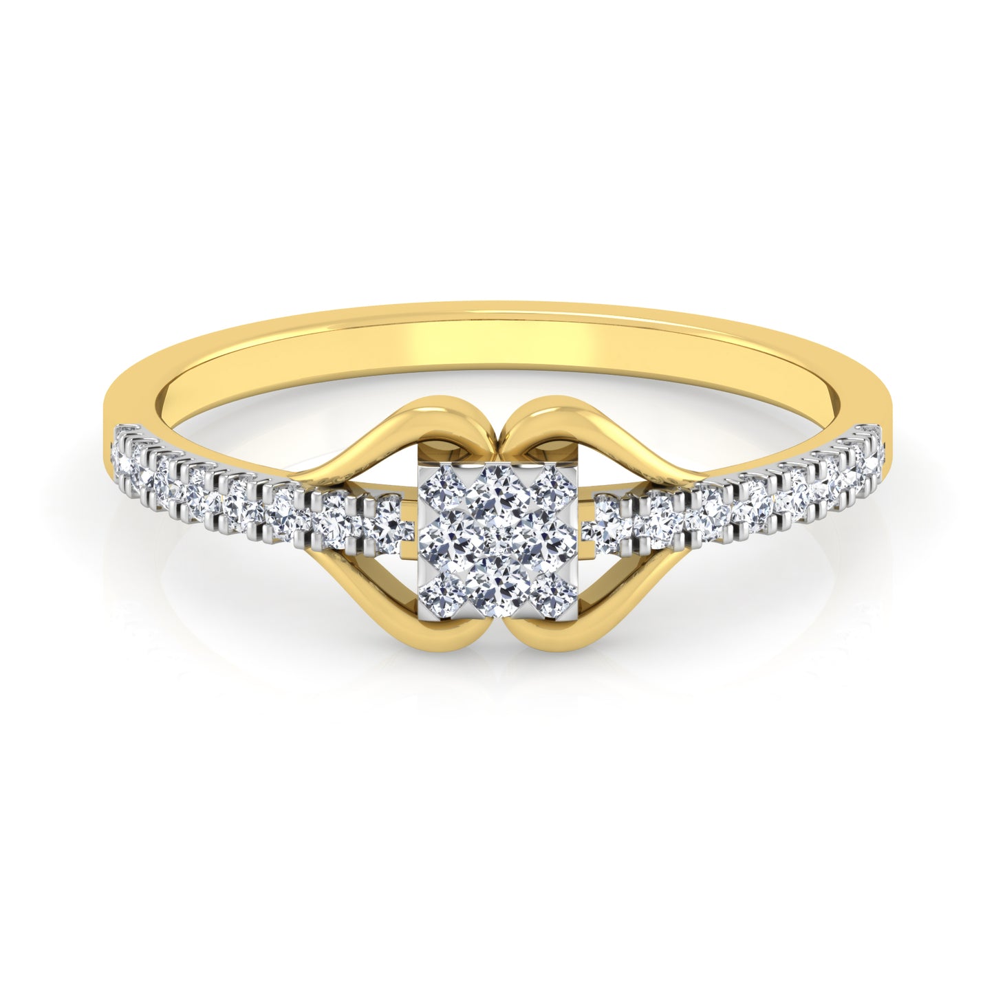Whispering Wonders 14Kt Diamond Ring