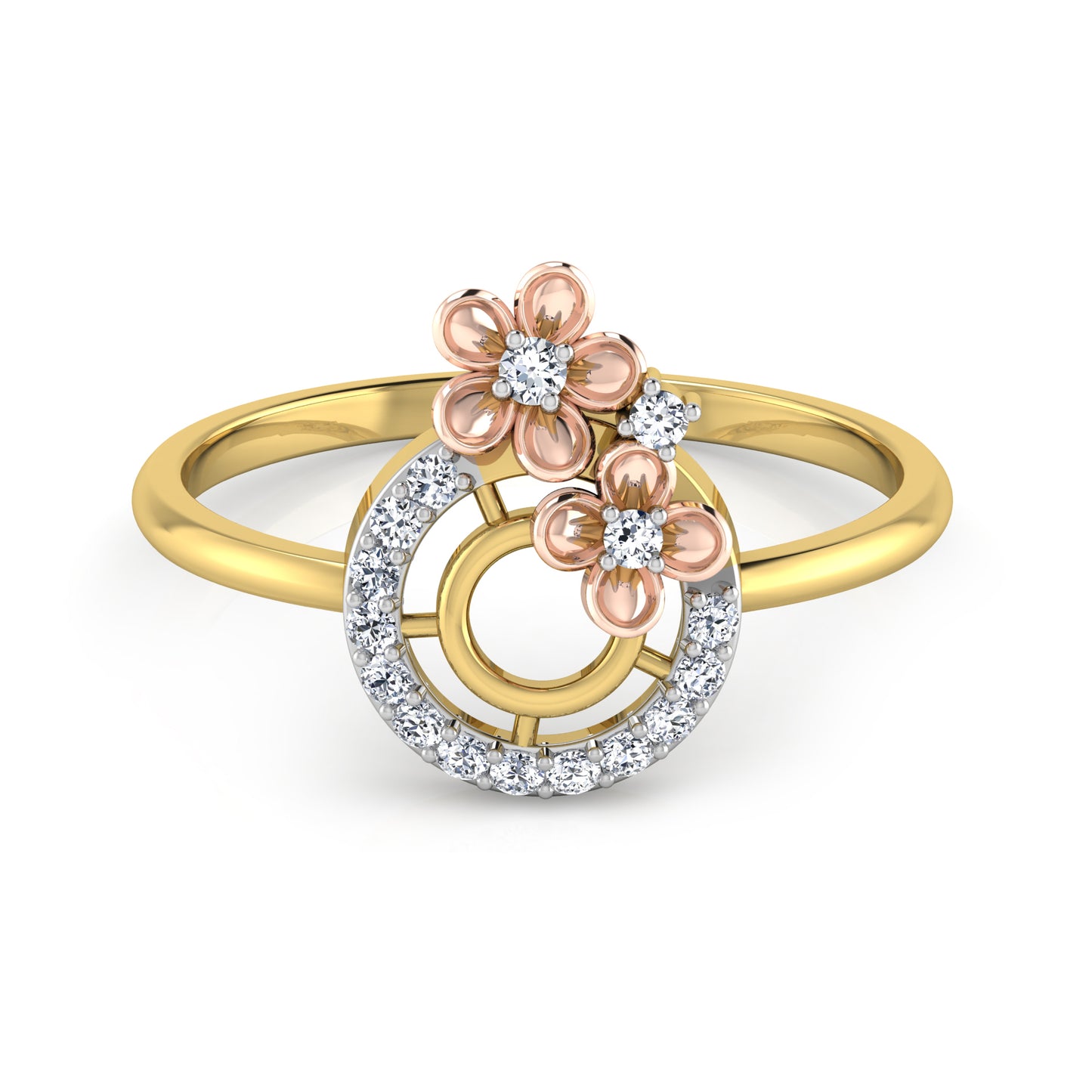 Mystic Moonlight Muse 14Kt Diamond Ring