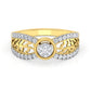 Celestial Chantilly Charisma 14Kt Diamond Ring
