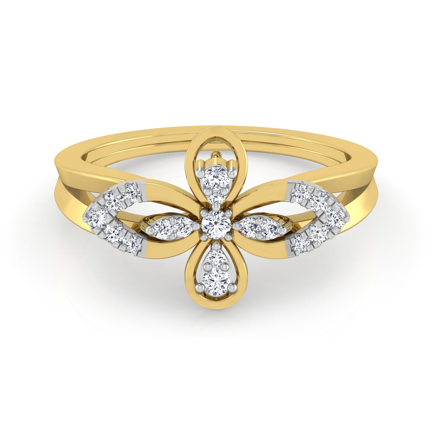 Enchanted Enigma Elegance 18Kt Diamond Ring