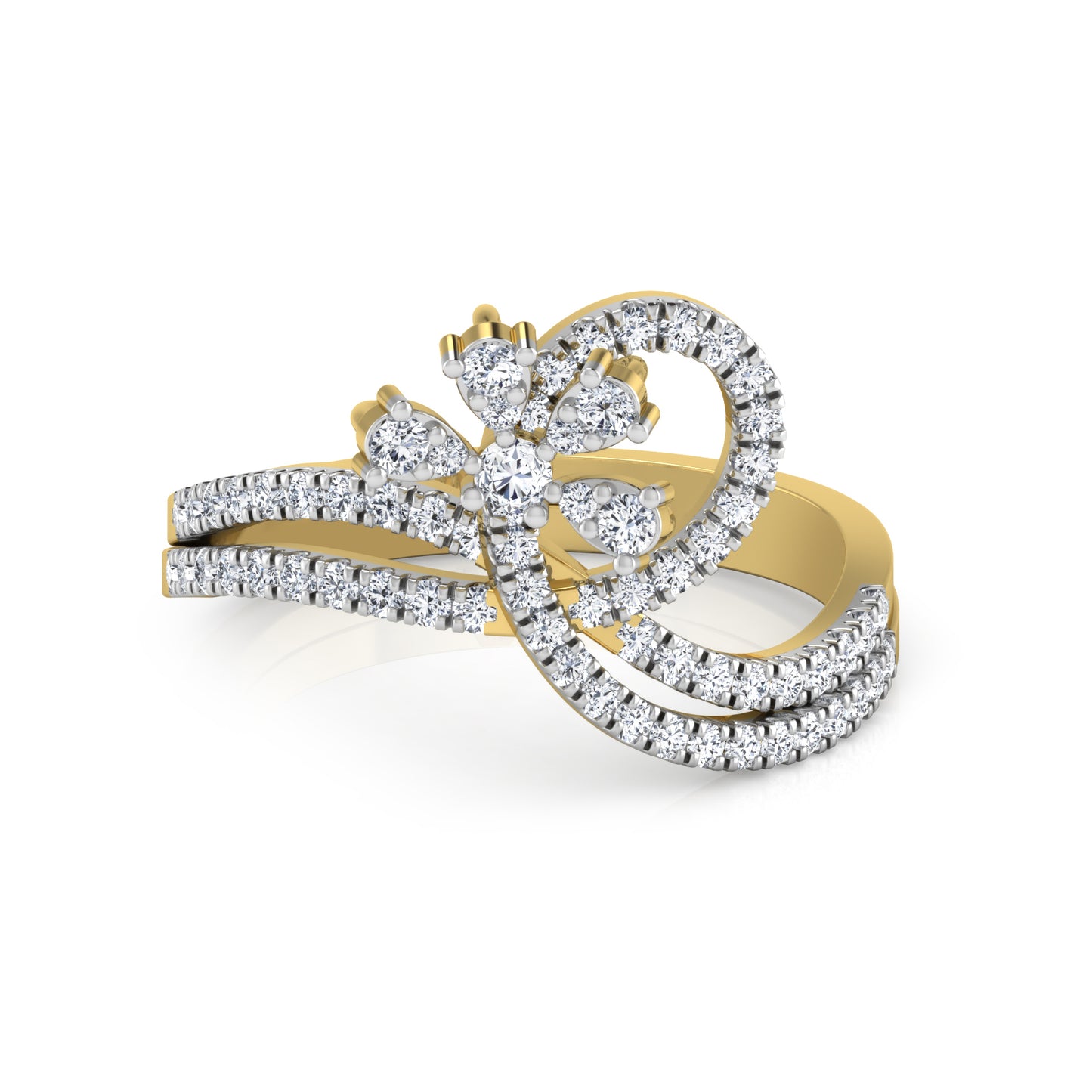 Ethereal Enchantment Elegance 18Kt Diamond Ring