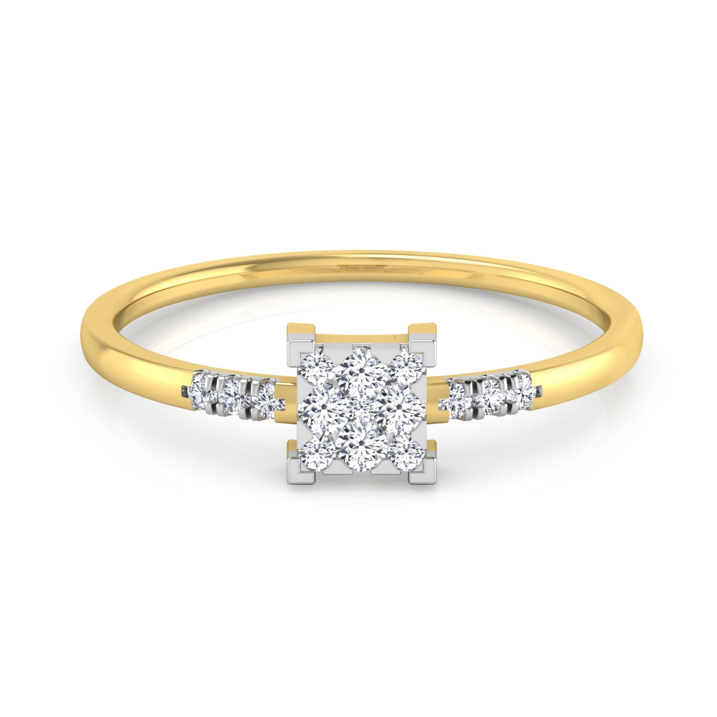 Mirage 14Kt Diamond Ring For Women