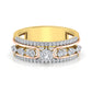 Gilded Gala Grandeur 18Kt Diamond Ring
