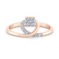 Enigmatic Eternity Echo 14Kt Diamond Ring